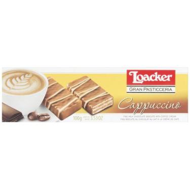 Imagem de Biscoito Wafer Loacker Patisserie Cappuccino 100g, 1, Cappuccino