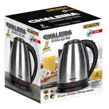 Imagem de Chaleira Elétrica Jarra 2L 220V Inox - STARTOOLS, 220V