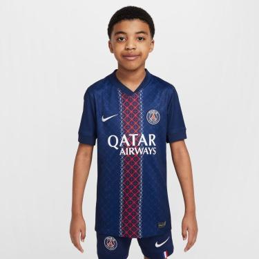Imagem de Camisa Nike Paris Saint-Germain I 2025/26 Torcedor Pro Infantil-Unissex