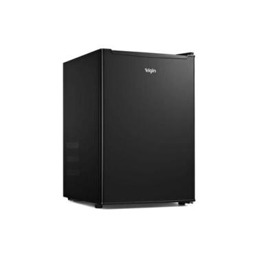 Imagem de Frigobar elgin 70 litros 127v preto porta reversivel, Preto, 110V