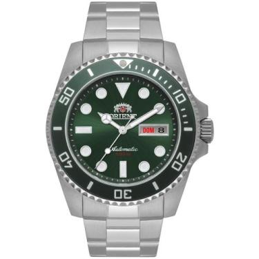 Imagem de Relógio Orient Masculino Ref: F49ss027nh E1sx Automático Prateado
