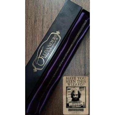 Imagem de Varinha Harry Potter 27cm - Sirius Black - Resina - Caixote Store