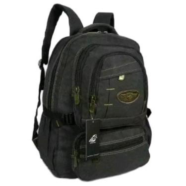 Imagem de Mochila De Lona Reforçada Expansiva 60 Litros Keuven Camping Viagem - 