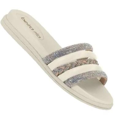Imagem de Chinelo Beira Rio 8528.103 Feminino, Off white, 35