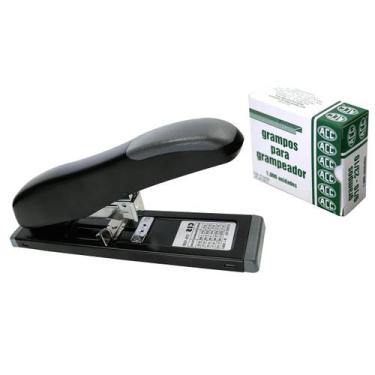 Imagem de Grampeador 1000 Cis + Grampo 23/10-9 galvanizado 1000 un Acc, preto