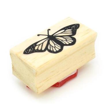 Imagem de Carimbo Arte Fácil Borboleta Pequena CA-178- 5,5x2,3cm