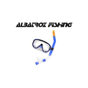 Imagem de Kit Mergulho Snorkel Play Albatroz Fishing - Várias Cores, Azul