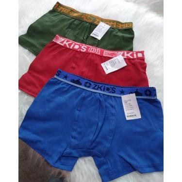 Imagem de Kit 3 Cueca Infantil - Kids
