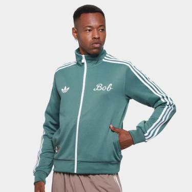 Imagem de Jaqueta Jamaica Adidas Originals Bob Marley Masculina, Verde, M