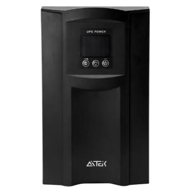 Imagem de Nobreak Aitek 3000VA Senoidal Puro 220V, 6 Tomadas, Dupla Conversão Online, Bivolt de Entrada