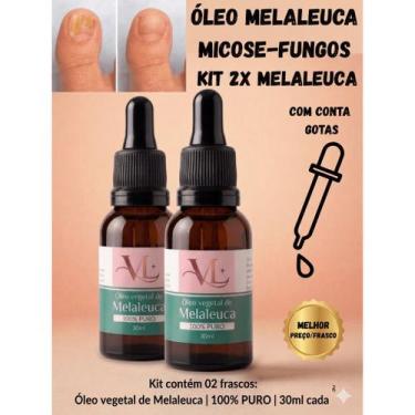 Imagem de Óleo De Melaleuca Puro 30ml Vegetal - Vegano 30ml - VL Cosméticos. - V