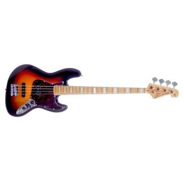 Imagem de Baixo sx sjb75 sb jazz 4c ash 3ts com escudo tortoise, Sumburst