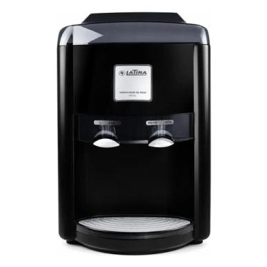 Imagem de Purificador de Água Latina PA335 Bivolt Preto Água Gelada e Natural, B