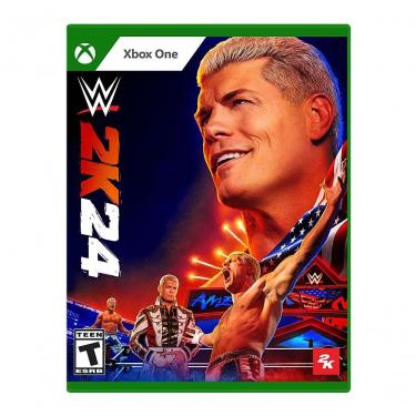 Imagem de Jogo 2K Games WWE 2K24 Standard Edition para Xbox One com Gráficos Ultra-Realistas e Lendas da WWE Preto