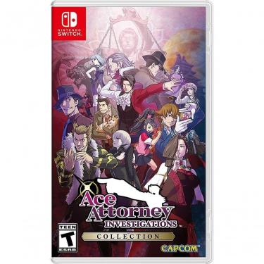 Imagem de Jogo Capcom Ace Attorney Investigations Collection Nintendo Switch Coleção com Dois Jogos de Investigação