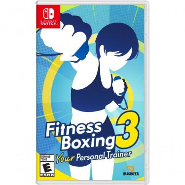 Imagem de Jogo Nintendo Fitness Boxing 3 Your Personal Trainer para Nintendo Switch Oled Model com Treino Adaptável ao Estilo