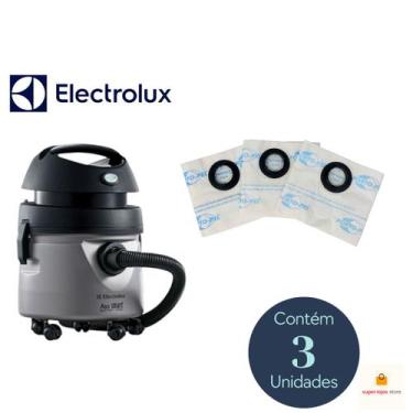 Imagem de Saco Para Aspirador De Pó Electrolux A10 Smart Hidrovac Antigo Com 3 U