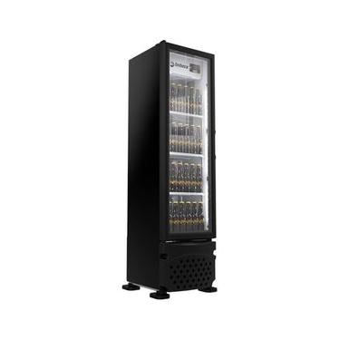 Imagem de Cervejeira Imbera 244 Litros Porta de Vidro Preto CCV144-127V
