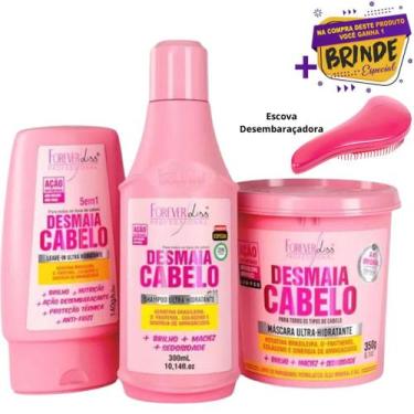 Imagem de Kit Forever Liss Desmaia Cabelo Anti Frizz e Volume Original!