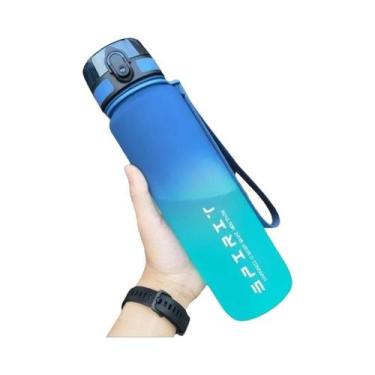 Imagem de Garrafa De Água Esportiva Colorida À Prova De Vazamentos 500ml 650ml 1