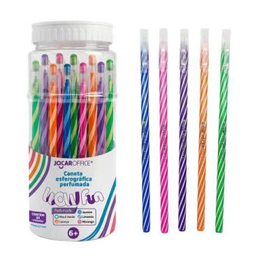Imagem de Caneta Esferográfica Perfumada Wow Fun 0.7 Pote c/ 30 unidades Jocar O