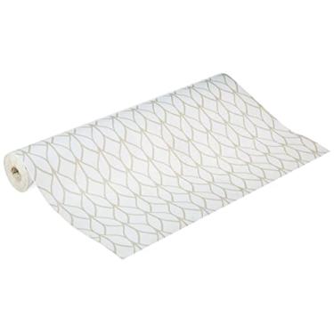 Imagem de Plastico Adesivo 45cmx15m Hana Branca Gekkofix Multicor