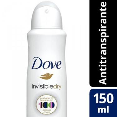 Imagem de Desodorante Antitranspirante Aerosol Dove Invisible Dry Dove