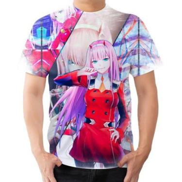 Imagem de Camisa Camiseta Personalizada Zero Two Estampa Anime 8 - Estilo Kraken