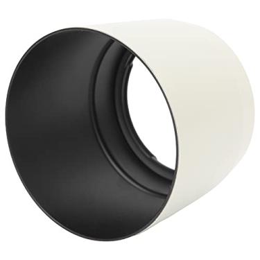 Imagem de Hilitand Capuzes de lente, acessório de fotografia reversível para lentes de câmera ET-83C, para EF 100-400 mm F/4,5-5,6L é lentes USM (branca)