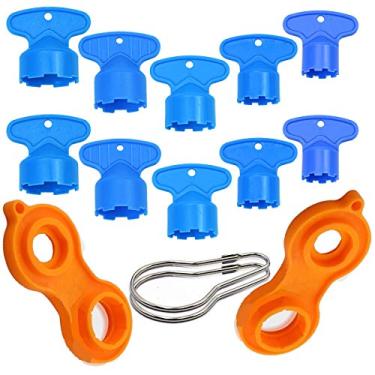 Imagem de Y-Axis - Pacote com 12 Cache de Torneira de Aerador de Torneira para Chave de Remoção de Aerador para M 16,5 18,5 20 21,5 22 22,5 24 28 Aeradores de Cache