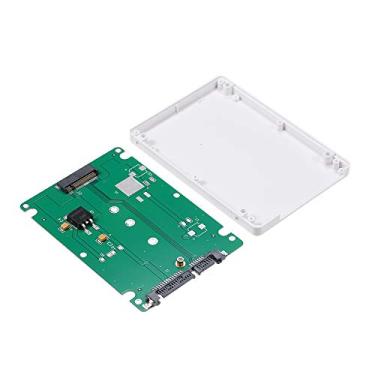 Imagem de Docooler Adaptador conversor NGFF M.2 SSD para SATA III de 22 pinos com caixa de 2,5 polegadas para SSD 2280 2260 2242 2230