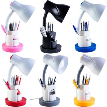 Imagem de Luminária De Mesa Spiralle Com Porta Lápis Cores Startec