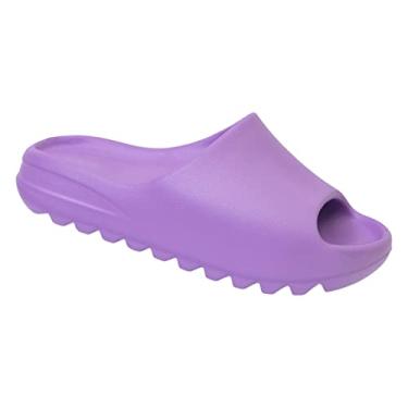 Imagem de Chinelo Slide Retro Model Y Unissex Baixa 100% E.V.A (roxo, 39/40)