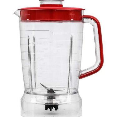 Imagem de Copo Liquidificador Mondial L-850W 900W Cristal Vermelho