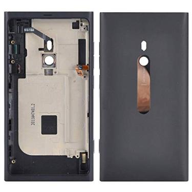 Imagem de Peças de reparo de celulares Tampa traseira da bateria com botões para Nokia Lumia 800