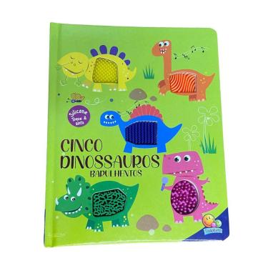 Imagem de Livro Esconde-esconde animado! Cinco dinossauros Todo Livro