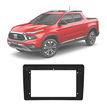 Imagem de Moldura 9" Chinês Fiat Toro 2022 - Black Piano Uv Protection