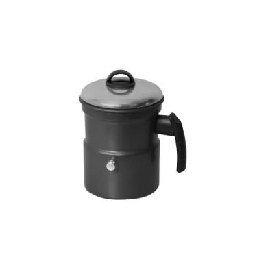 Imagem de Leiteira com Apito Antiaderente Nº14, Grafite, Ramos