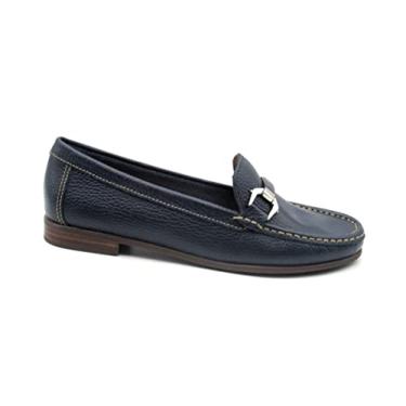 Imagem de Mocassim Feminino Wirth 100% Couro 50666 Marinho