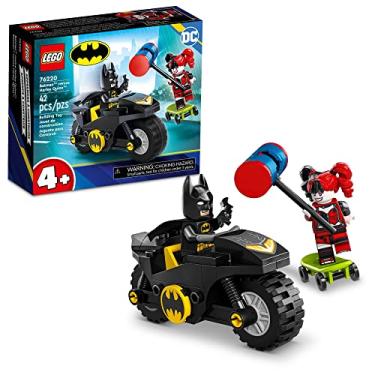 Imagem de LEGO DC Batman contra Harley Quinn – kit de construção; figura de ação de brincar para crianças a partir dos 4 anos, Modelo: 6385833
