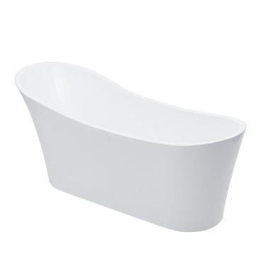 Imagem de Banheira Freestanding Imersao Azurita Pingoo.casa - Branca