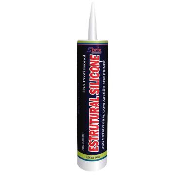 Imagem de Silicone Estrutural Para Vidro - Preto 400gr