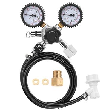 Imagem de Tingpai Válvula de alívio de pressão de segu nça de regulador de barril de de CO2 0-3000 PSI Tanques de pressão