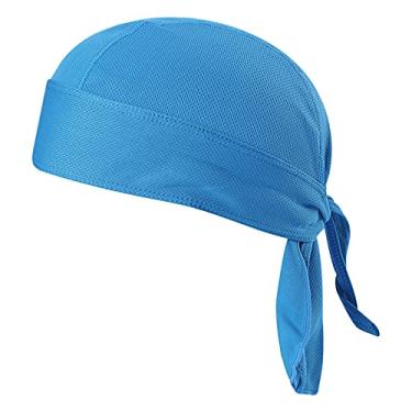 Imagem de Tingpai Bicicleta Cap de suor Cap Gorro Ciclismo Headscarf Headband Chapéu de pi ta de secagem rápida Chapéu Gorro pa exterior