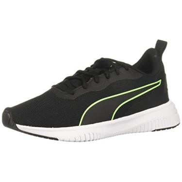 Imagem de Puma - Mens Flyer Flex Shoes, Size: 8 M US, Color: Puma Black/Green Glare