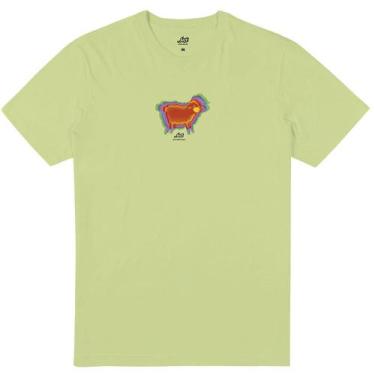 Imagem de Camiseta Lost Sheep Colors Sm23 Masculina Verde Pistache - ...Lost