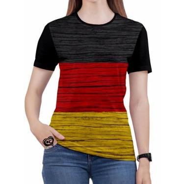 Imagem de Camiseta Alemanha Feminina Munique Europa Blusa - Alemark
