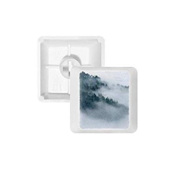 Imagem de Kit de atualização de teclado mecânico PBT Fog Forest Mountain Sky Cloud