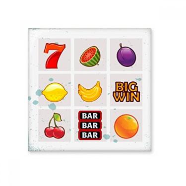 Imagem de Adesivo brilhante de azulejo de cerâmica com desenho digital de frutas