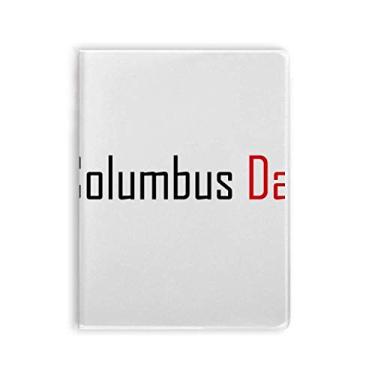 Imagem de Caderno Celebrate Columbus Day Blessing Festival, capa de chiclete, diário de capa macia